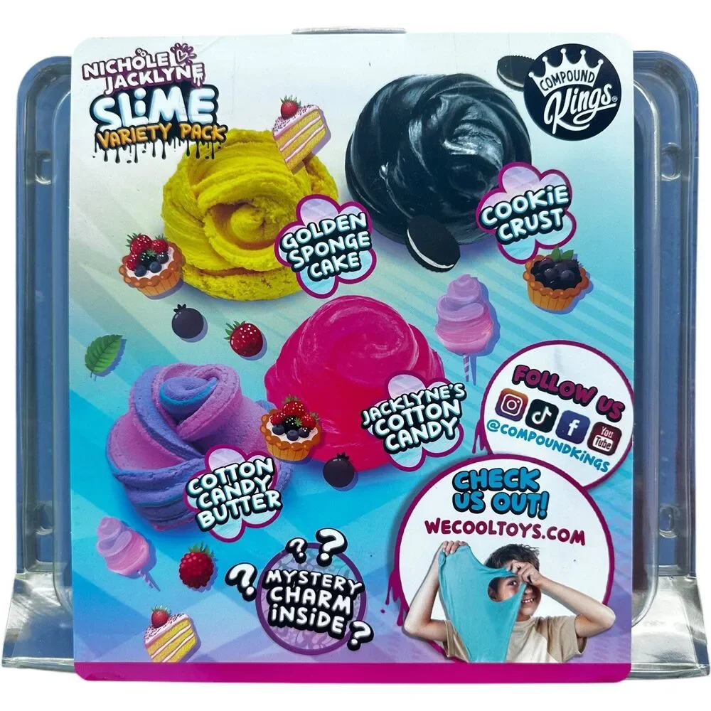 Compound Kings Nichole Jacklyne Scented Variety Pack W/ Mystery Charm New